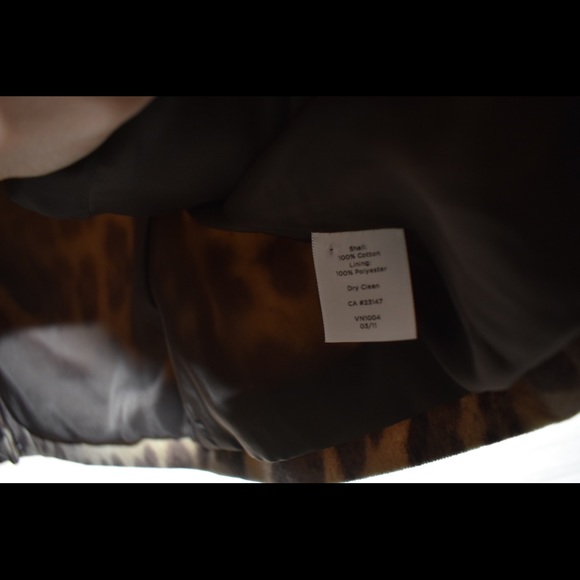 Talbots tiger print blazer - Picture 7 of 8